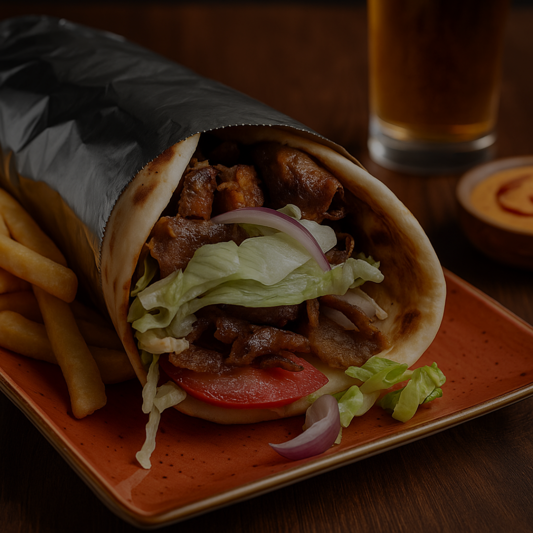 Lamb wrap Layali delicious item